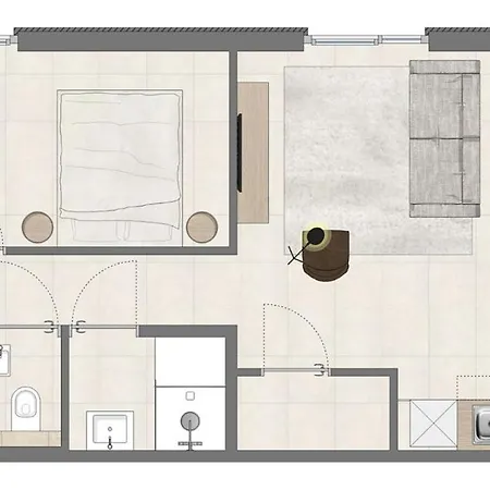 Samen Aan Zee Apartamento *